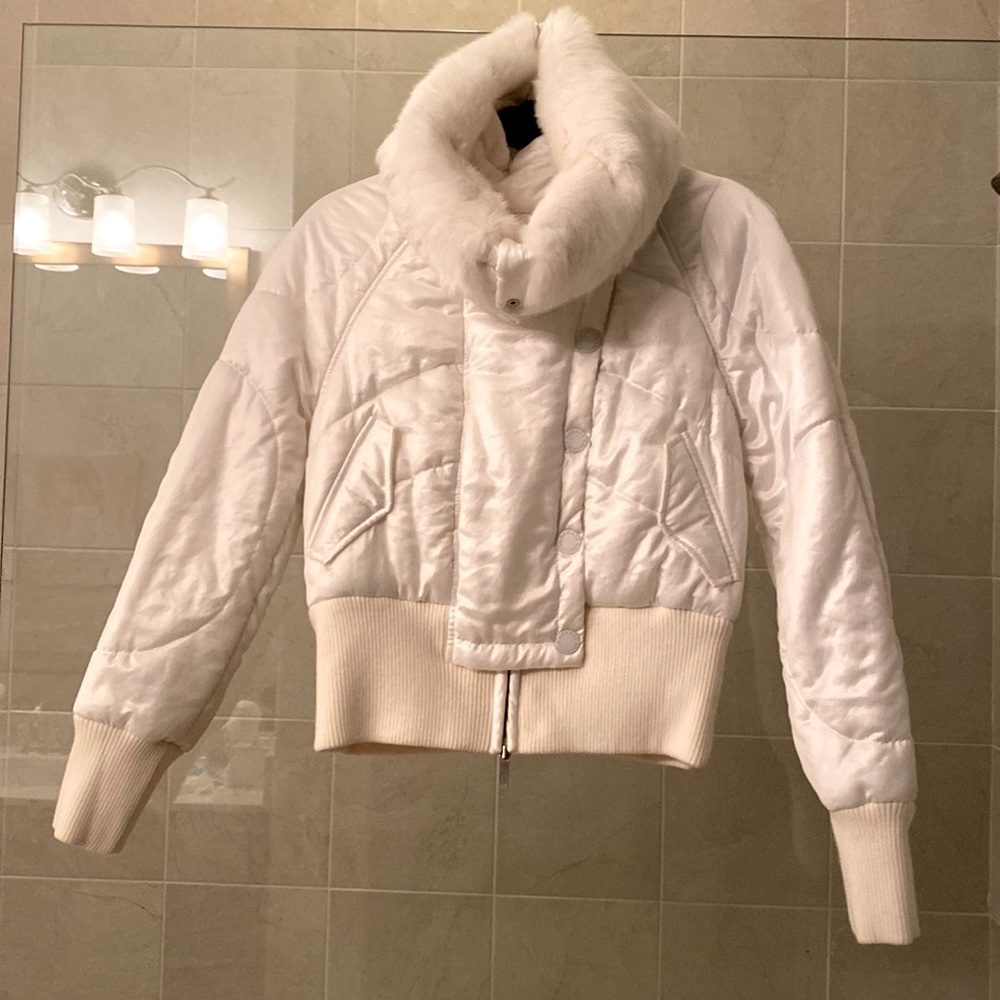 A/X ARMANI EXCHANGE Parka with Fur Collar